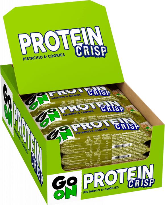 Produktbild Go On Nutrition Protein Crisp Bar (Pistachio & Cookies, 1 Stk., 1200 g)