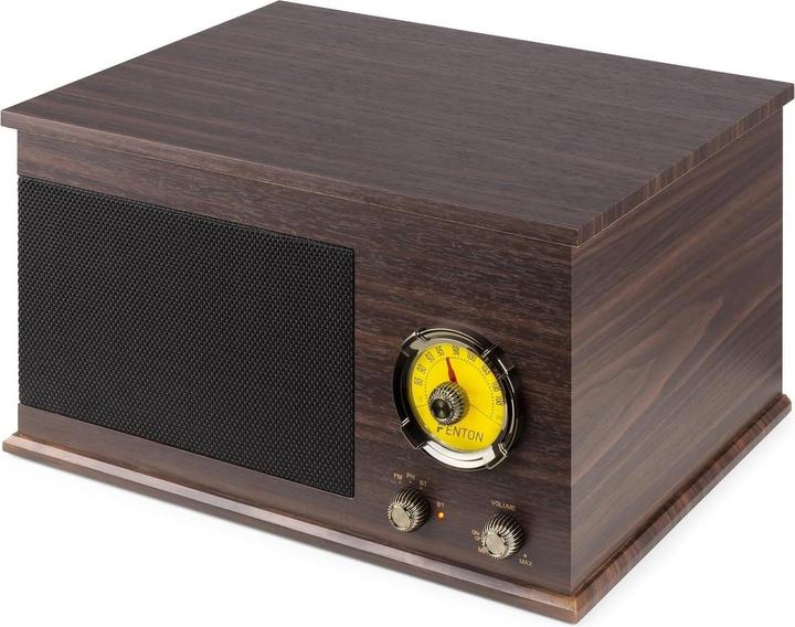 Image du produit Fenton Tourne-disque avec Bluetooth RP173 Marron foncé (Manuel)