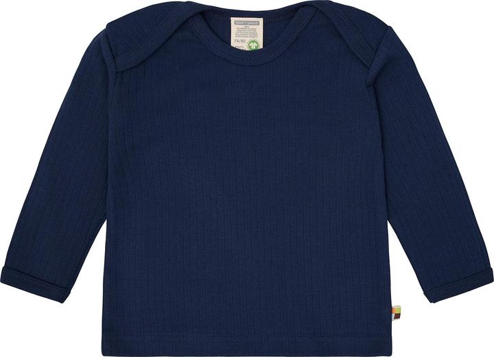 Immagine prodotto loud + proud Camicia a manica lunga tinta unita con costina (92)