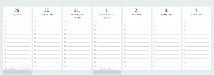 Produktbild Tischkalender Kluge Frauen, die die Welt und uns inspirieren 2026 (30 x 11.5 cm, Harter Einband, Deutsch)