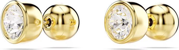 Actual product image Swarovski Imber stud earrings round cut white gold (Swarovski Metal)