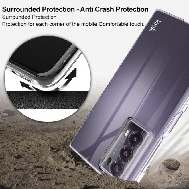 Actual product image Imak Crystal Clear Series II Pro Hardcase Cover (Honor Magic V2)