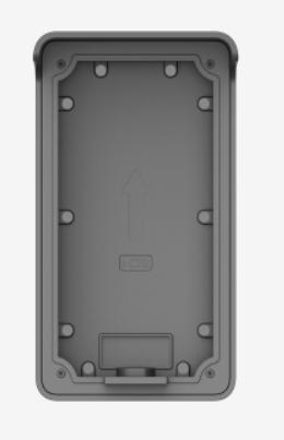Actual product image Dahua VTM07R Surface-mounted rain cover for VTO3211D Grey