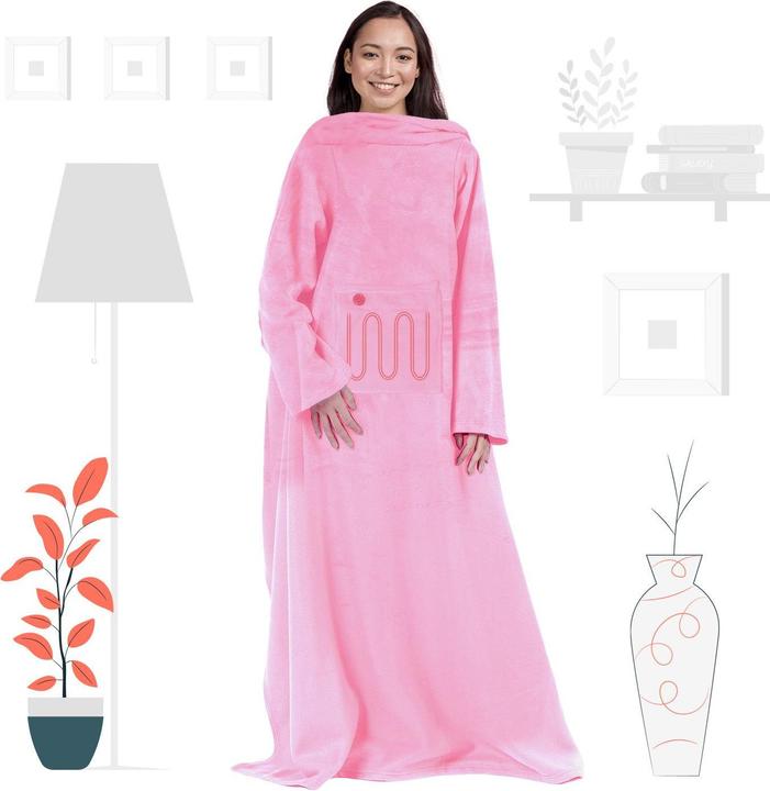 Produktbild Mad Monkey Beheizte Decke Pink (200 x 130 cm)