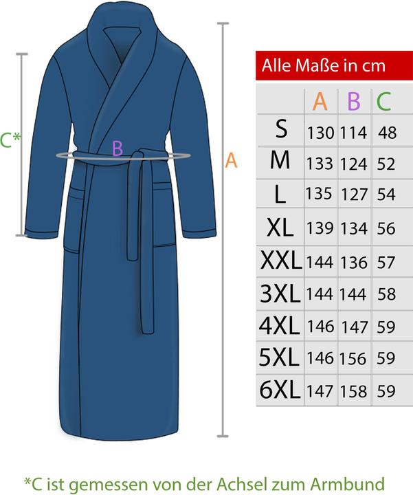 Actual product image Normani Bathrobe 100% Cotton Lola (S)