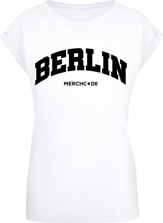 Merchcode Ladies Berlin Wording - T-Shirt - 112975