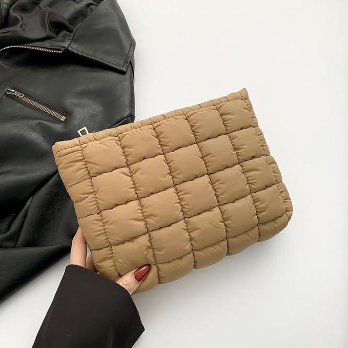 Image du produit Only-Bags.Store Sac cosmétique Sac cosmétique matelassé Sac de rangement Sac cosmétique Grand sac cosmétique