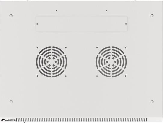 Produktbild Lanberg Wand- Rack 19 " 18U 600X450mm grau (18 HE, 19 Zoll Rack)