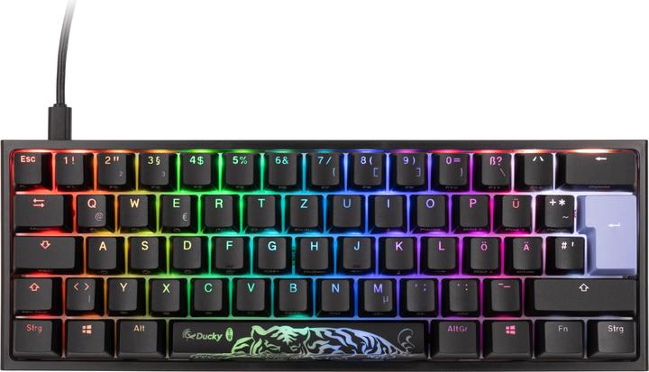 Produktbild Ducky One 2 Pro Mini Gaming Tastatur, RGB LED - Cherry Brown (DE, Kabelgebunden)