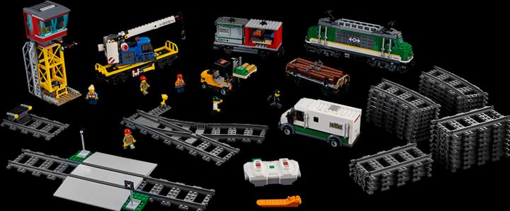 Actual product image LEGO Freight train (60198, LEGO Powered UP, LEGO City)