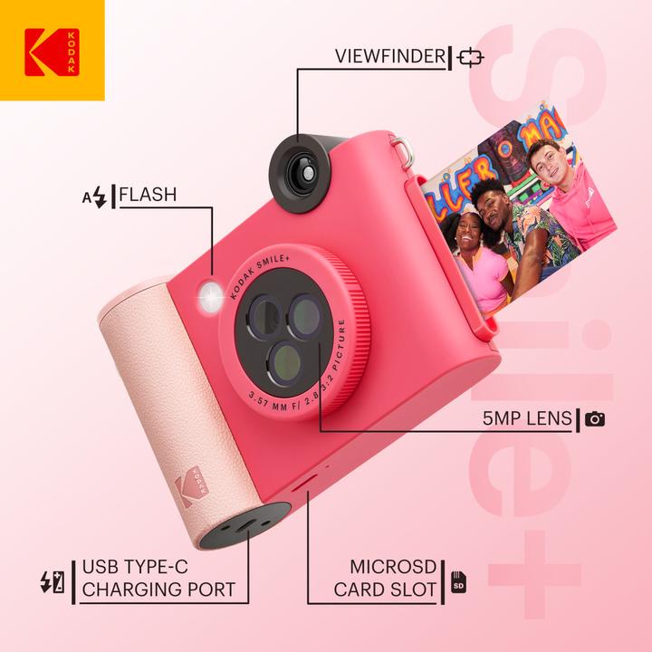 Actual product image Kodak Smile+ Camera