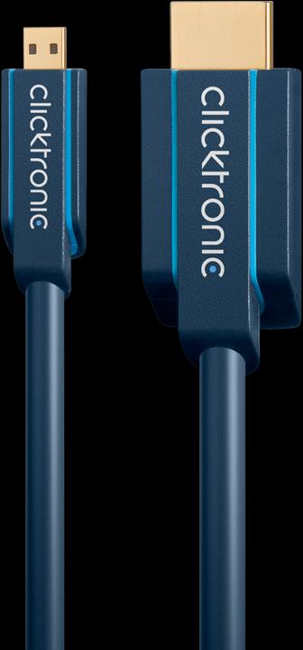 Produktbild clicktronic micro HDMI (Typ D) — HDMI (Typ A) (5 m, HDMI)