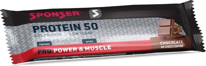 Image du produit Sponser Protéine 50 (Chocolat, 1 pcs, 70 g)