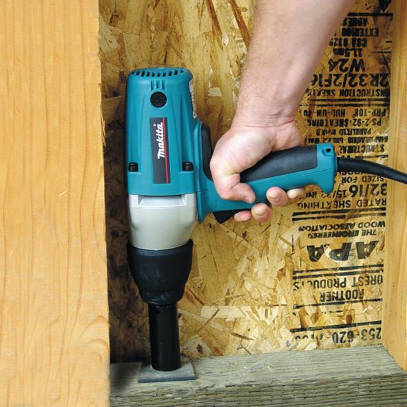 Actual product image Makita TW1000 impact wrench (Electrical connection)