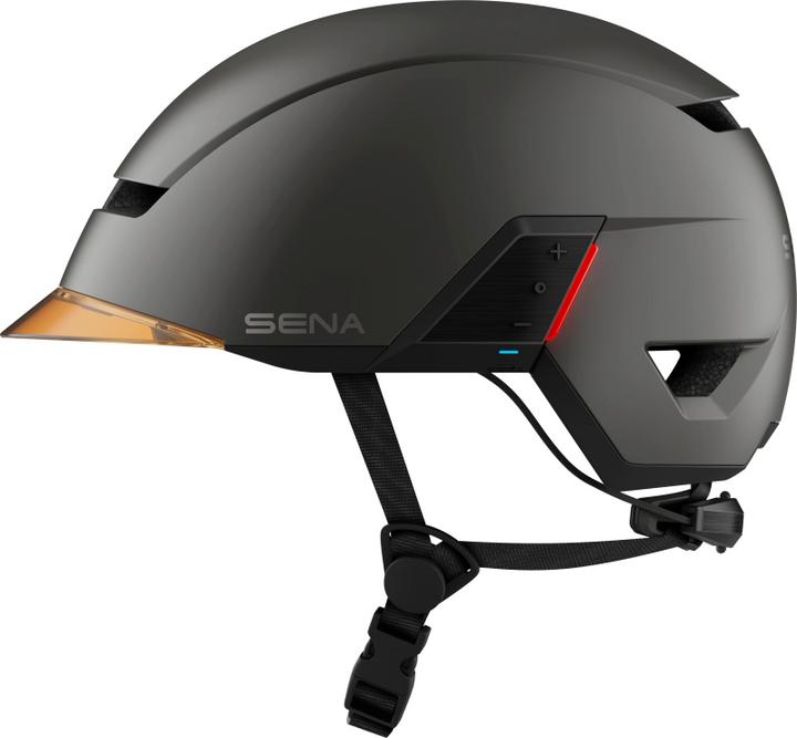 Immagine prodotto Sena U1 - E-Bike Helm mit Kommunikationssystem - Dark Gray (L)