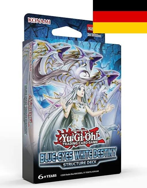Produktbild Yu-Gi-Oh ! - Structure Deck - Blue Eyes White Destiny (Deutsch, Deck)