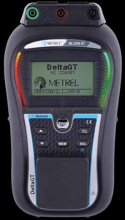 Actual product image Metrel MI 3309BT VDE tester VDE 0701-0702 Instrument tester Calibrated to (CAT II 300V)
