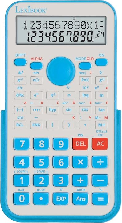 Actual product image Lexibook Scientific calculator with 240 functions