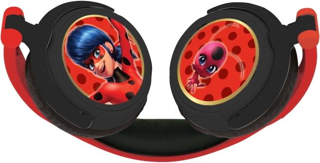 Produktbild Lexibook Miraculous Stereo Kopfhörer für Kinder, faltbar, kabelgebunden, mit Lautstärkebegrenzung