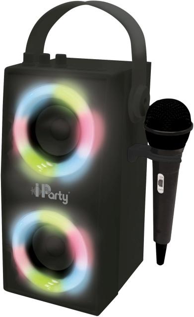 Produktbild Lexibook iParty tragbarer Bluetooth Lautsprecher mit Mikrofon und Lichteffekte (Aktiv)