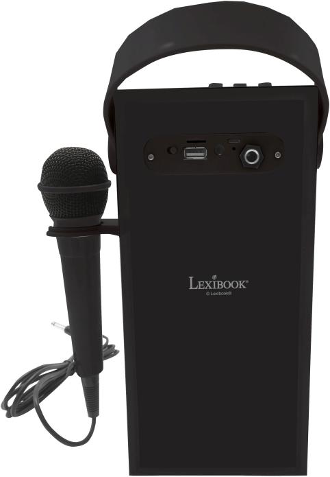 Produktbild Lexibook iParty tragbarer Bluetooth Lautsprecher mit Mikrofon und Lichteffekte (Aktiv)