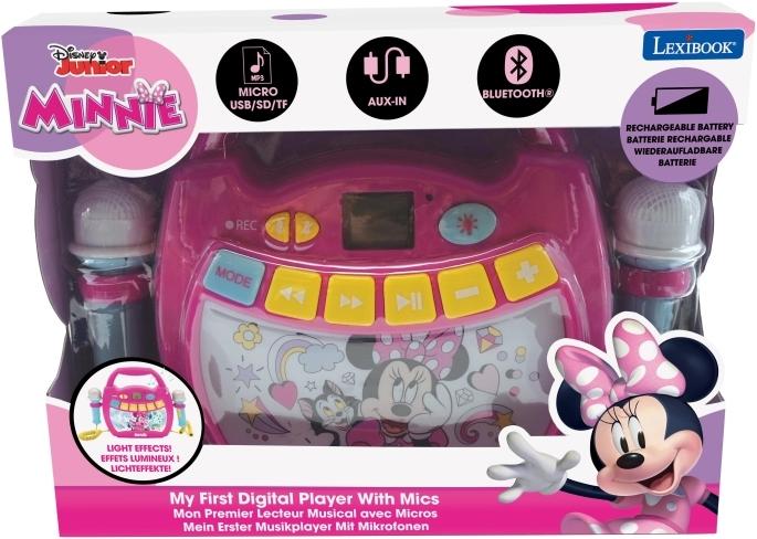 Immagine prodotto Lexibook Altoparlante Bluetooth di Minnie Mouse con effetti luminosi e microfono, ricaricabile a batteria