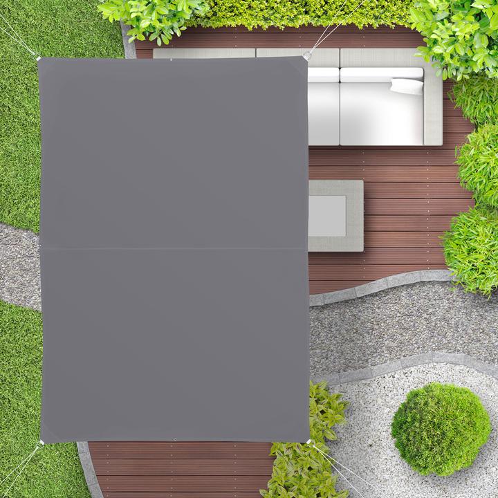 Image du produit Relaxdays Grey Rectangular Awning (300 x 200 x 0,5 cm)