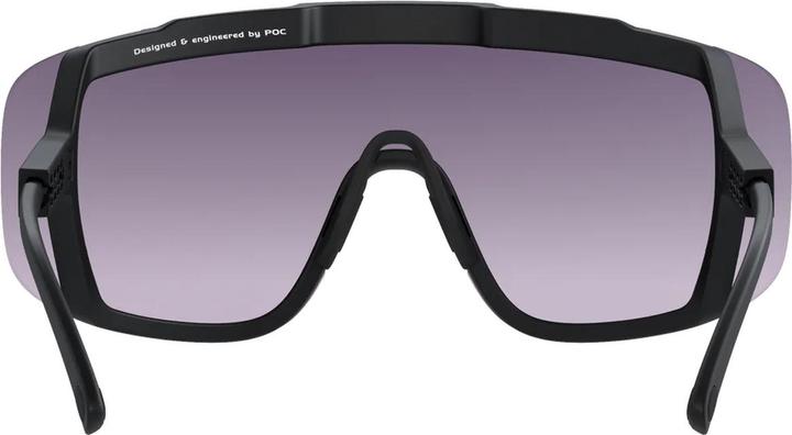 Produktbild Poc Devour WF Sonnenbrille (Uranium Black, Clarity Road Gold Mirror, Teilweise sonnig Gold)