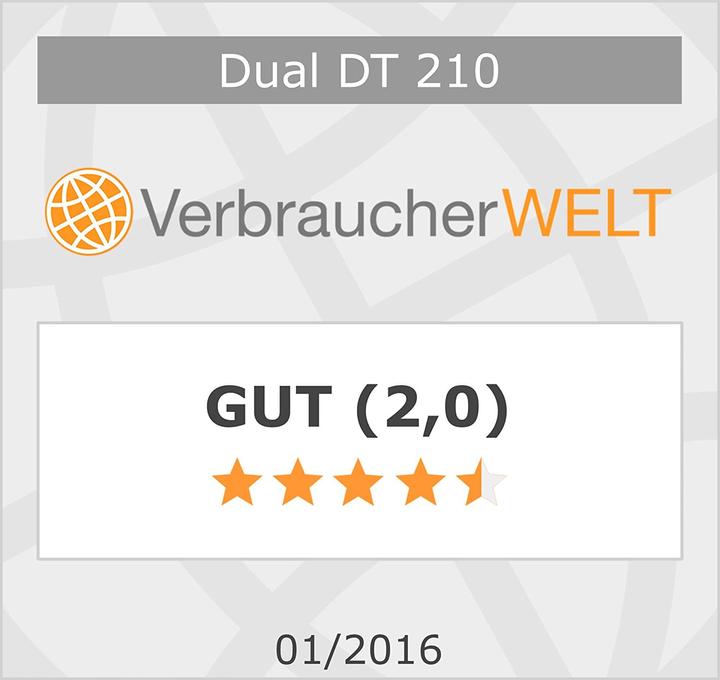 Actual product image Dual Dt 210 USB (Automatic)