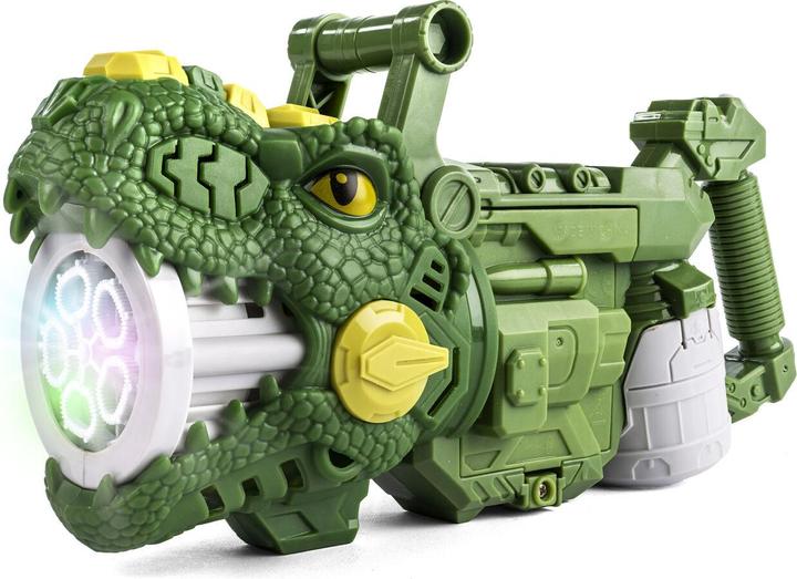 Actual product image VN Toys 4-Kids - Electric Bubble Gun - Dino (23411)