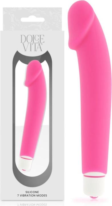 Produktbild Dolce Vita G-Punkt Vibrator "Realistic Pink Silicone"