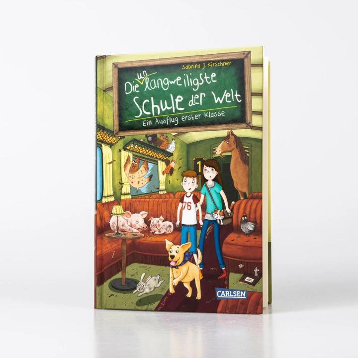 Immagine prodotto Die unlangweiligste Schule der Welt 1: Auf Klassenfahrt. Das Buch zum Film (Tedesco, Sabrina J. Kirschner, Marlene Jablonski, 2023)
