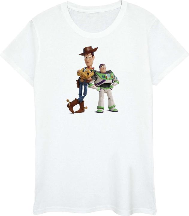 Immagine prodotto Disney Toy Story Buzz And Woody Standing Maglietta Ampia Donna (XL)
