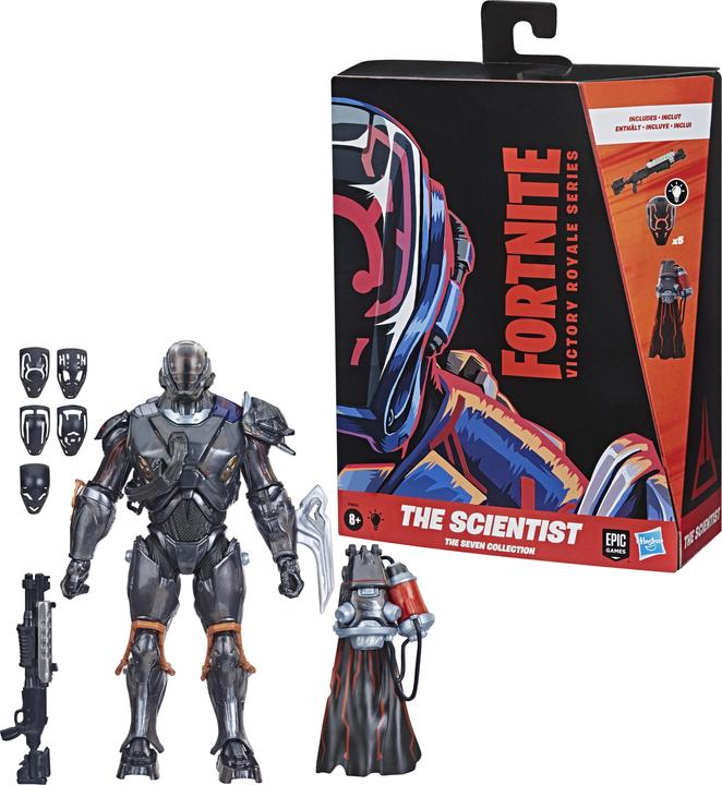 Produktbild Fortnite Hasbro Victory Royale Series The Scientist 15 cm grosse Action-Figur zum Sammeln mit Accesso