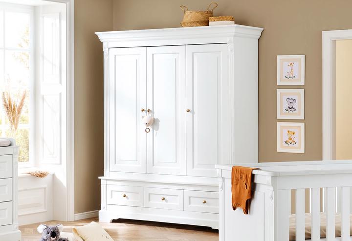 Image du produit Pinolino Limited Edition - Armoire "Emilia Gold" grande (178 cm)