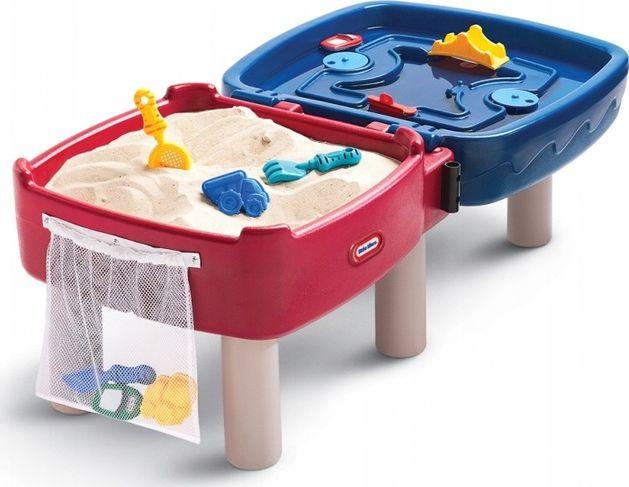 Actual product image Little Tikes Easy Store Sand & Water Table - Blue - Grey - Red - Plastic - Sand & Water...