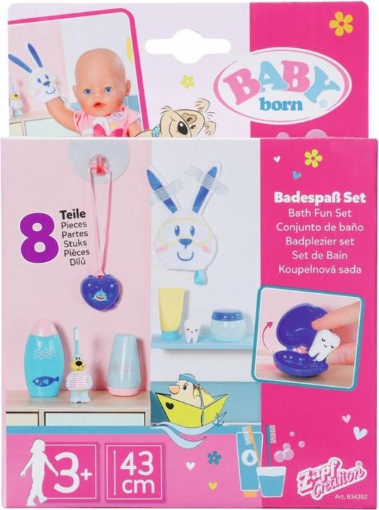 Actual product image Zapf Creation Zapf 834282 BABY born Bath Fun Set