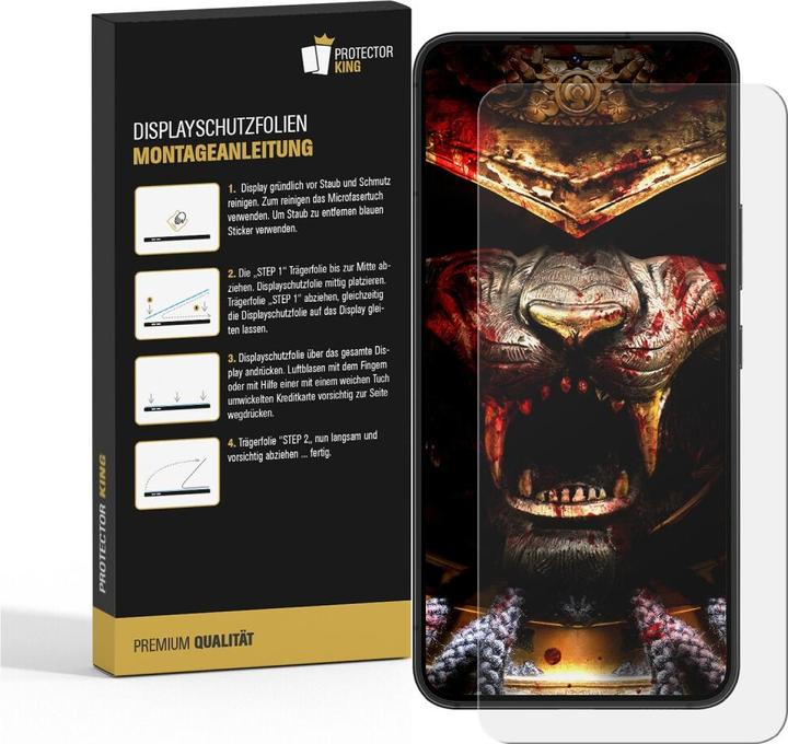 Actual product image Protectorking 4x 9H Panzerglas flexibel HD Klar (4 Piece, Samsung Galaxy S20 FE)