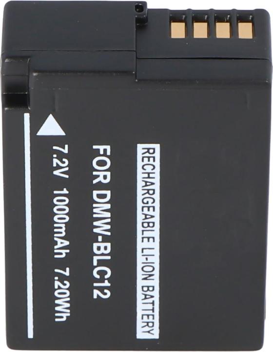 Actual product image Panasonic Battery DMW-BLC12, Leica Leica BP-DC 12-E, Leica Q Type 116 (Rechargeable battery)