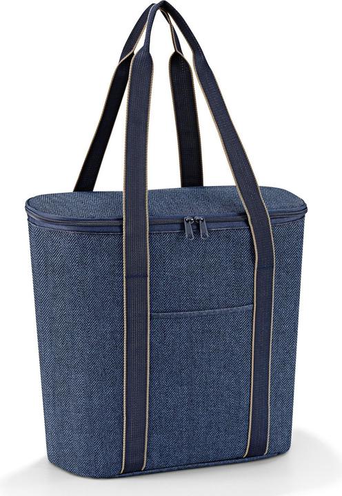 reisenthel Einkaufskorb Thermoshopper Herringbone Dark Blue