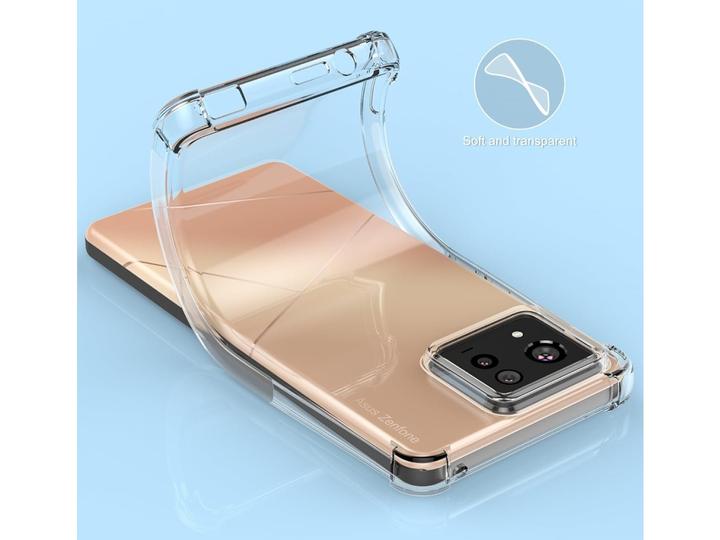 Actual product image Screenguard Asus Zenfone 11 Ultra Case Crystal Soft Airbag Bumper (Asus Zenfone 11 Ultra)