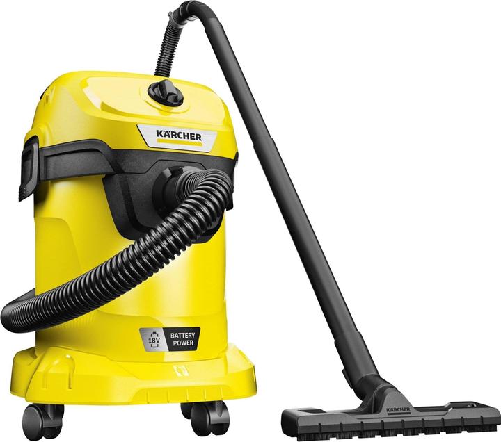 Actual product image Kärcher WD 3-18 Battery Set V-17/20 (Wet dry vacuum cleaner)