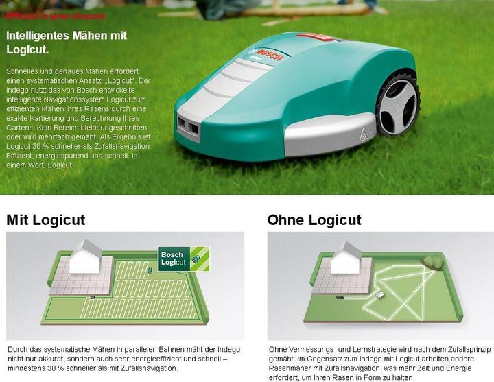 Produktbild Bosch Home & Garden Indego (1000 m²)