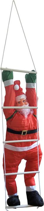 Produktbild En.Casa Weihnachtsmann auf Leiter