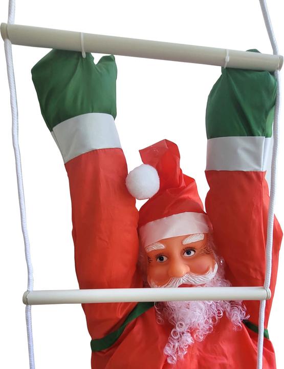 Produktbild En.Casa Weihnachtsmann auf Leiter