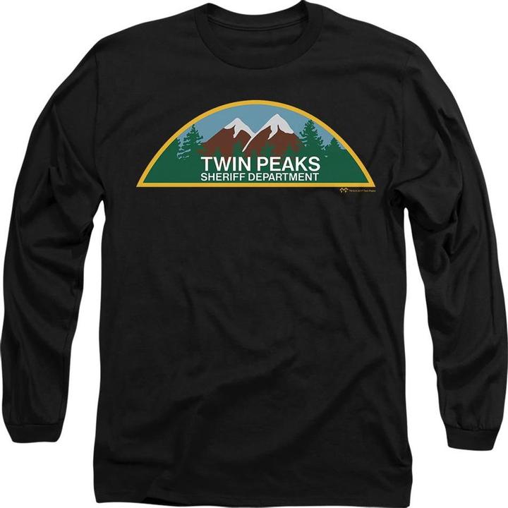 Actual product image Twin Peaks Unisex Adult Sheriff Department T-Shirt (XXL)