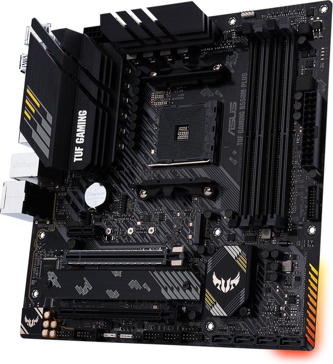 Actual product image ASUS TUF GAMING B550M-PLUS (AM4, AMD B550, mATX)