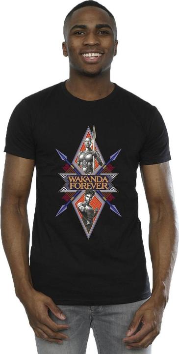 Produktbild Wakanda Forever Tribal Spear Chest TShirt (XL)