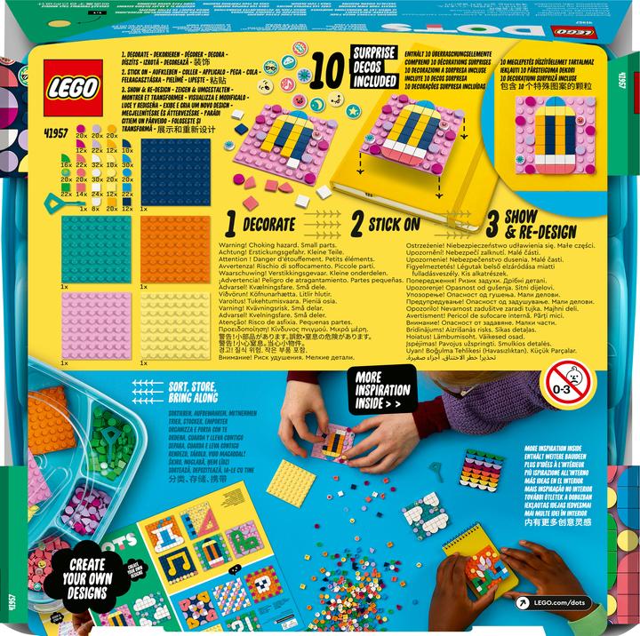 Immagine prodotto LEGO Set di adesivi creativi (41957, LEGO Dots)