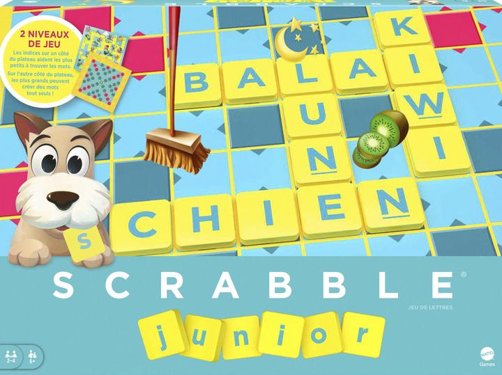 Image du produit Mattel Games Scrabble Junior - Jeu de Société - 6 ans et + (Français)